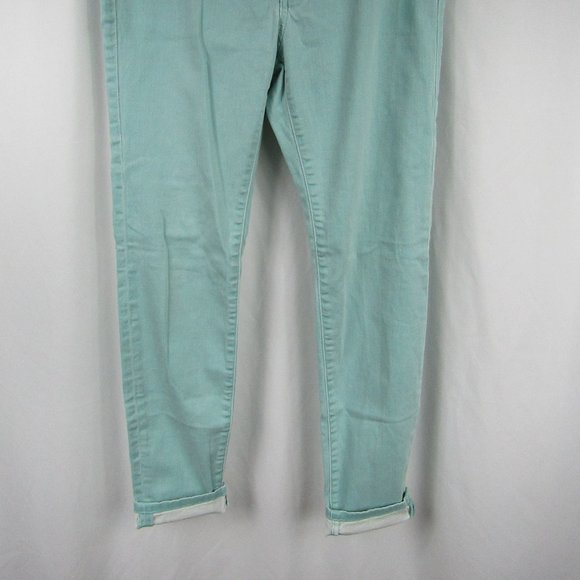 Women's | Cabi Jeans | Size 4 | Straight Leg | Turquoise - Picture 4 of 5